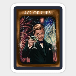 Ace of Cups - Gatsby Sticker